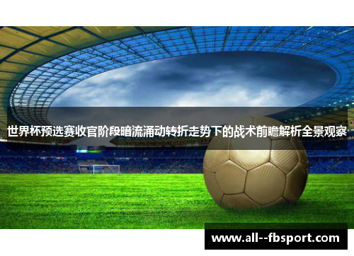 世界杯预选赛收官阶段暗流涌动转折走势下的战术前瞻解析全景观察