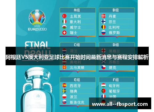 阿根廷VS澳大利亚足球比赛开始时间最新消息与赛程安排解析 阿根廷VS澳大利亚足球比赛开始时间最新消息与赛程安排解析