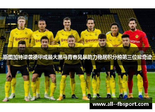 斯图加特逆袭德甲成最大黑马青春风暴助力稳居积分榜第三位掀奇迹